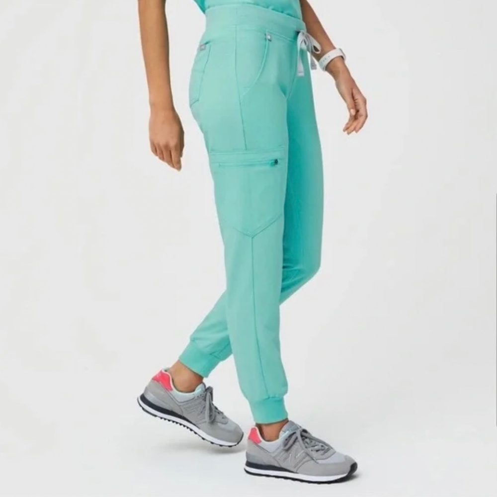 Figs scrubs limited edition aqua joggers